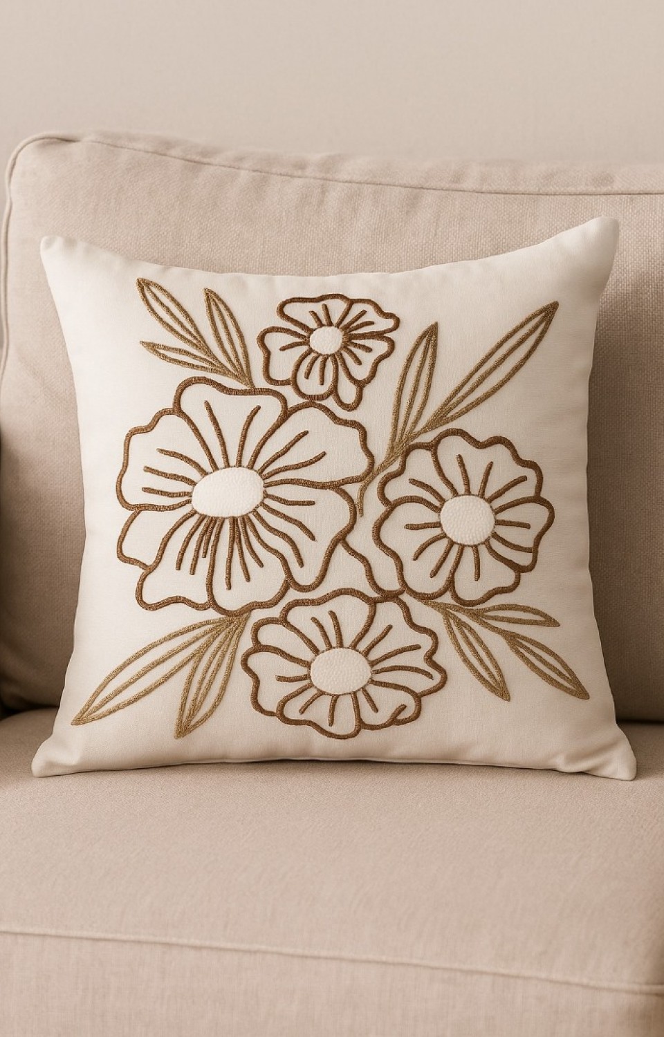 2'li Punch Nakışlı 45x45 cm Kırlent Kılıfı 1 2'li Punch Nakışlı 45x45 cm Kırlent Kılıfı 1