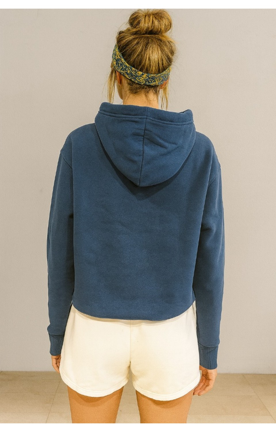 Kapüşonlu Cepli 3 İplik Yüksek Kaliteli Unisex Kadın Erkek Lacivert Sweatshirt