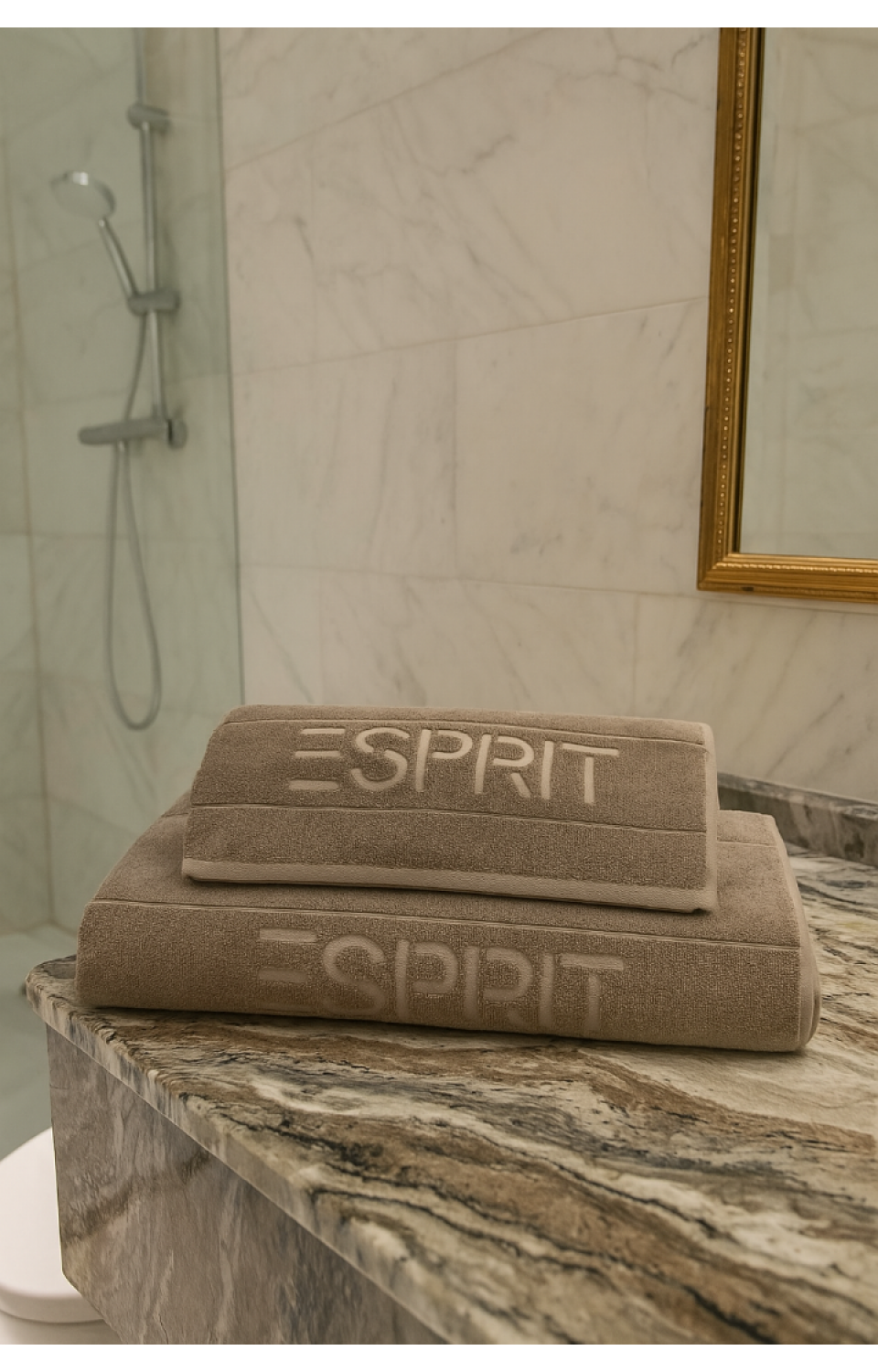 1 Adet 50 x100 1 Adet 70 x 140 Esprit Marka Havlu %100 Pamuk Su Emişi Yüksek Uzun Yıllar Yumuşak Kalır3