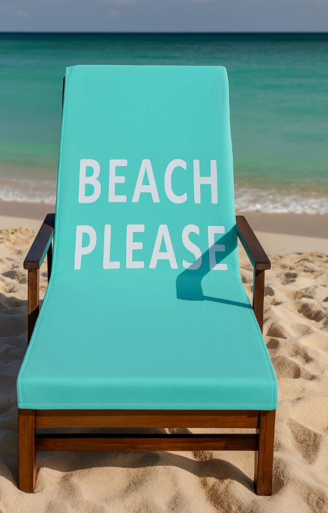 %100 Doğal Pamuk Yüksek Su Emici 90 x 180 Plaj Havlusu Deniz Havlusu