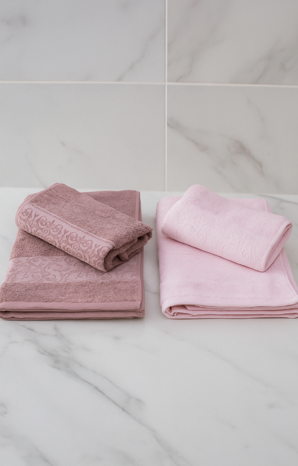 %70 Bambu %30 Pamuk İpinden 2 Adet 50x90 2 Adet 70x140 Kadın Erkek Banyo Havlusu