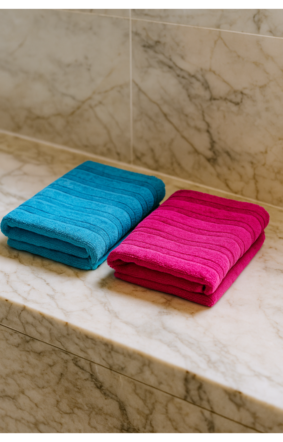 2 adet 70x140 Doğal Penye İpinden Üretilmiş Banyo Havlusu Suyu Çabuk Emer Uzun Yıllar Yumuşak Kalır4