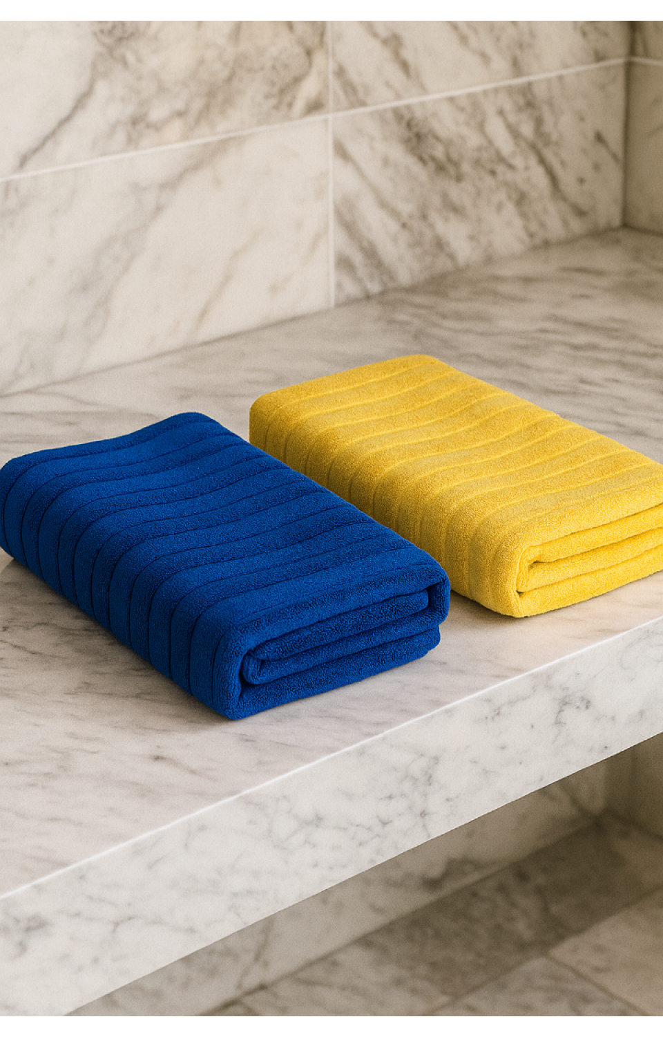 2 adet 70x140 Doğal Penye İpinden Üretilmiş Banyo Havlusu Suyu Çabuk Emer Uzun Yıllar Yumuşak Kalır