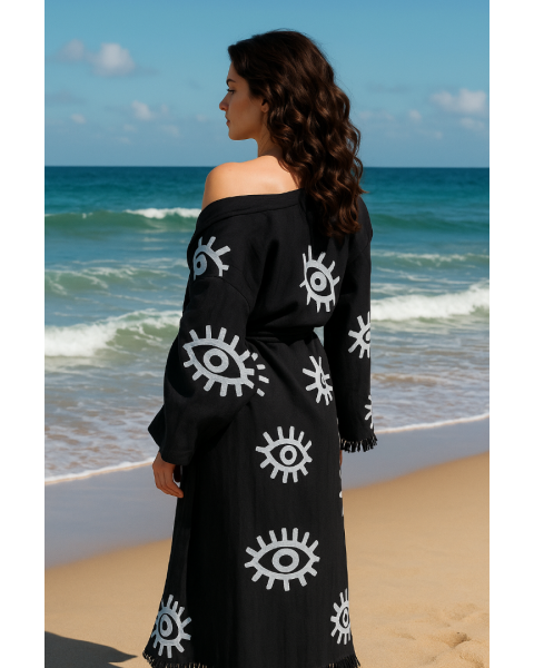 Kadın Kimono Kaftan Plaj