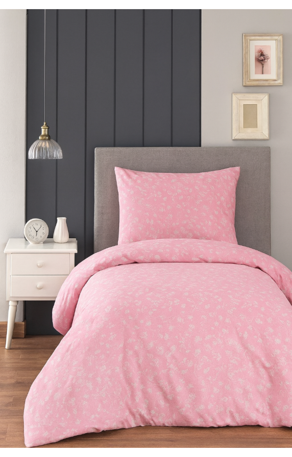 %80 Pamuk %20 Policotton Nevresim 160x220 Çarşaf 160x240 Yastık Kılıfı 1 Adet 50x70  Nevresim Takımı