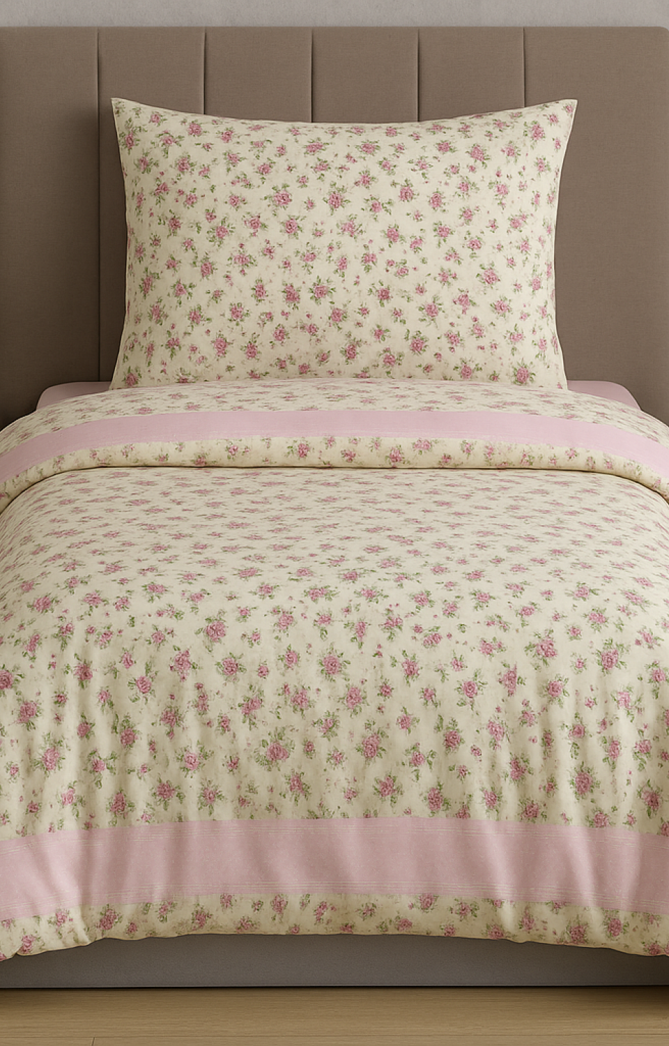 %80 Pamuk %20 Policotton Nevresim 160x220 Çarşaf 160x240 Yastık Kılıfı 1 Adet 50x70  Nevresim Takımı Çiçekli