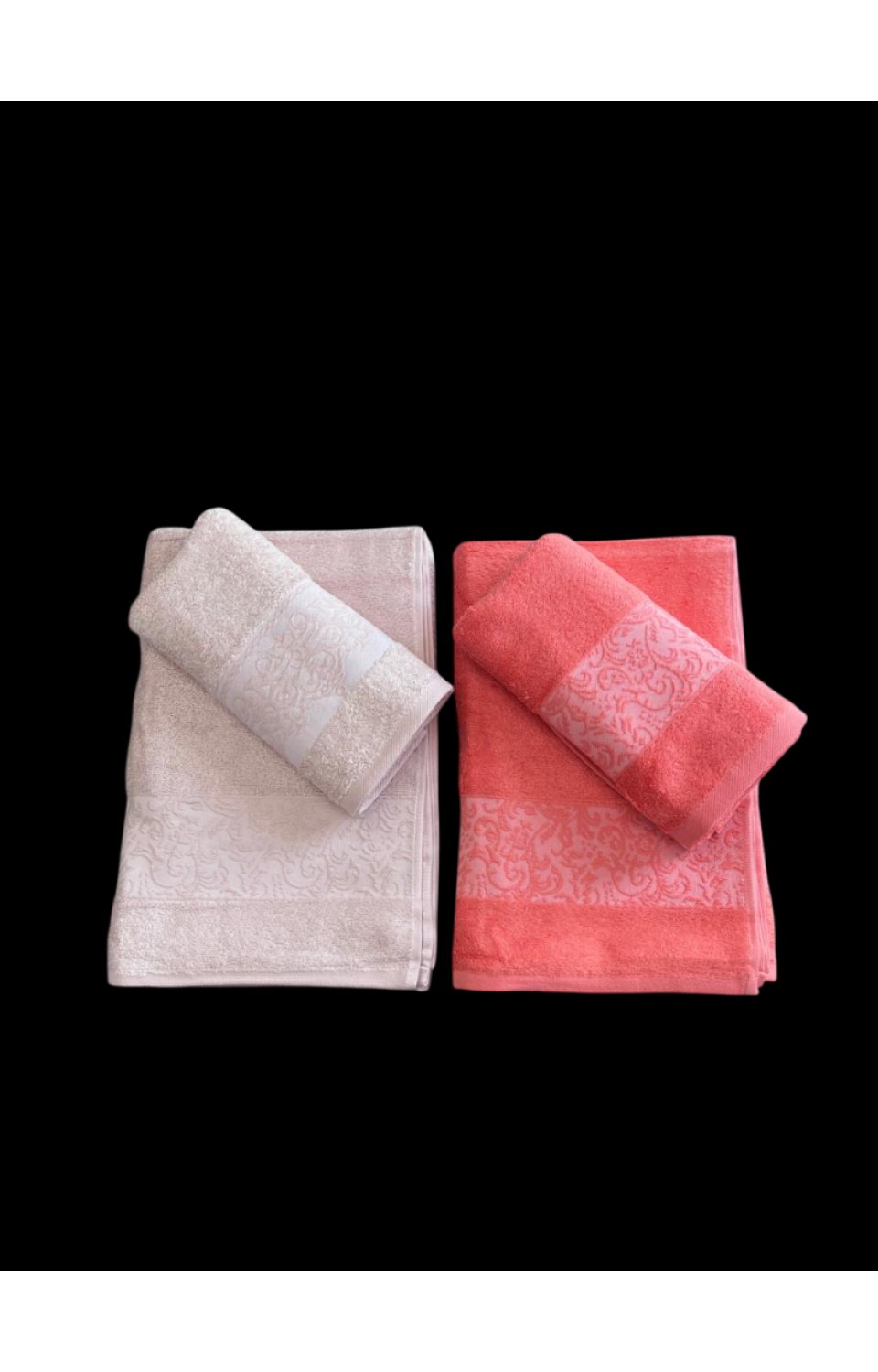 %70 Bambu %30 Pamuk İpinden 2 Adet 50x90 2 Adet 70x140 Kadın Erkek Banyo Havlusu1