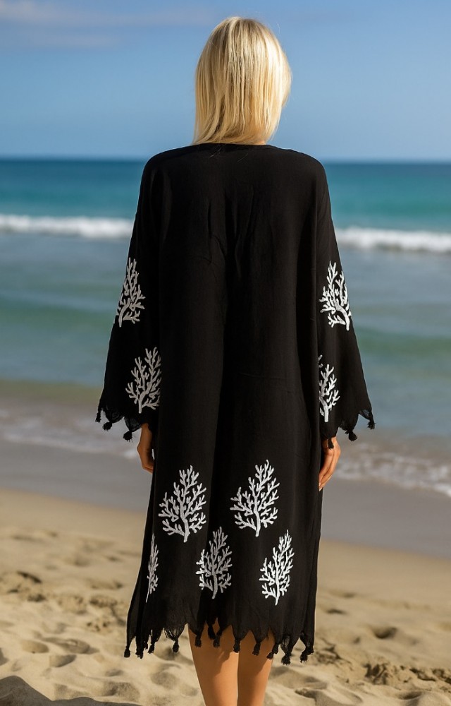 Desen Baskılı Pamuk Kadın Pareo 6