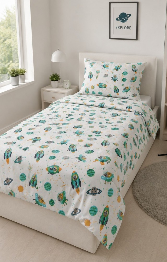 %70 Pamuk %30 Polycotton Nevresim 160x220 Yastık Kılıfı 1 Adet 50x70 Nevresim Takımı