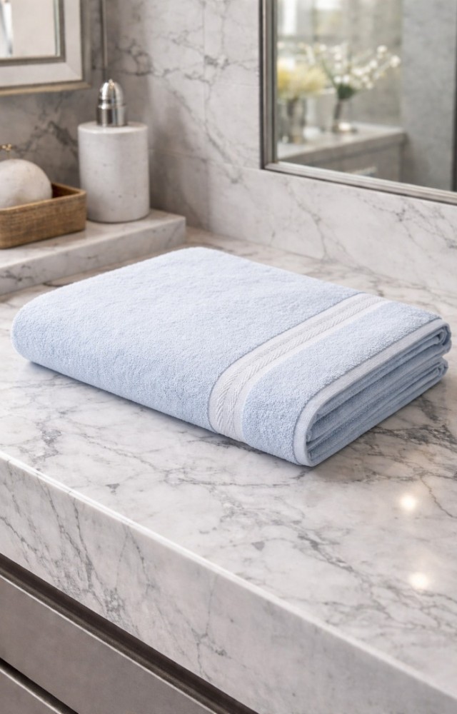 %100 Pamuklu 90x160 cm Düz Renk Banyo Plaj Havlusu