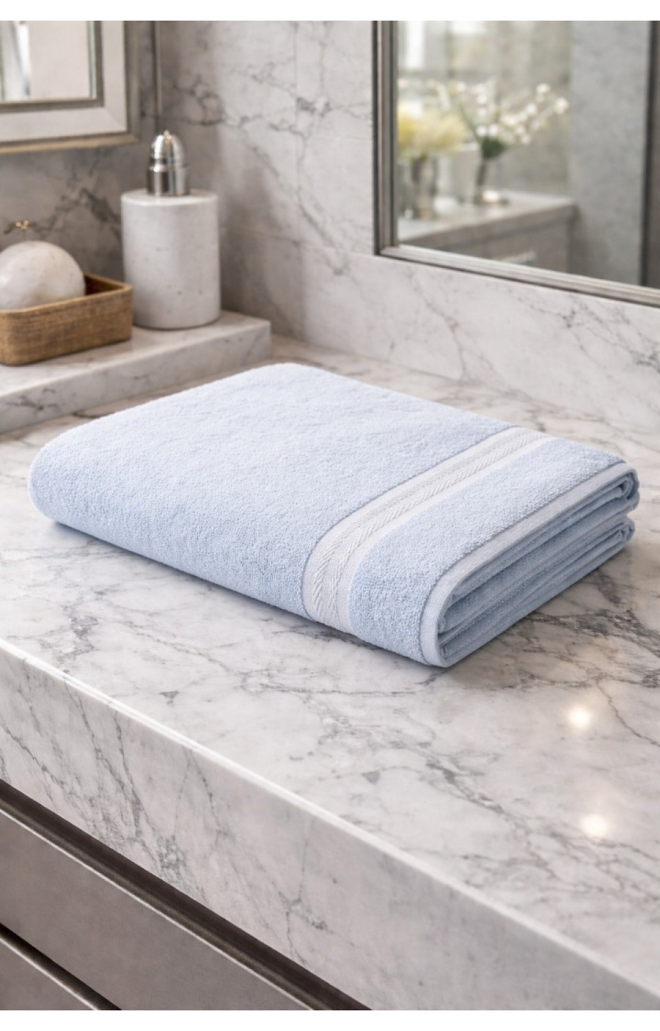 %100 Pamuklu 90x160 cm Düz Renk Banyo Plaj Havlusu