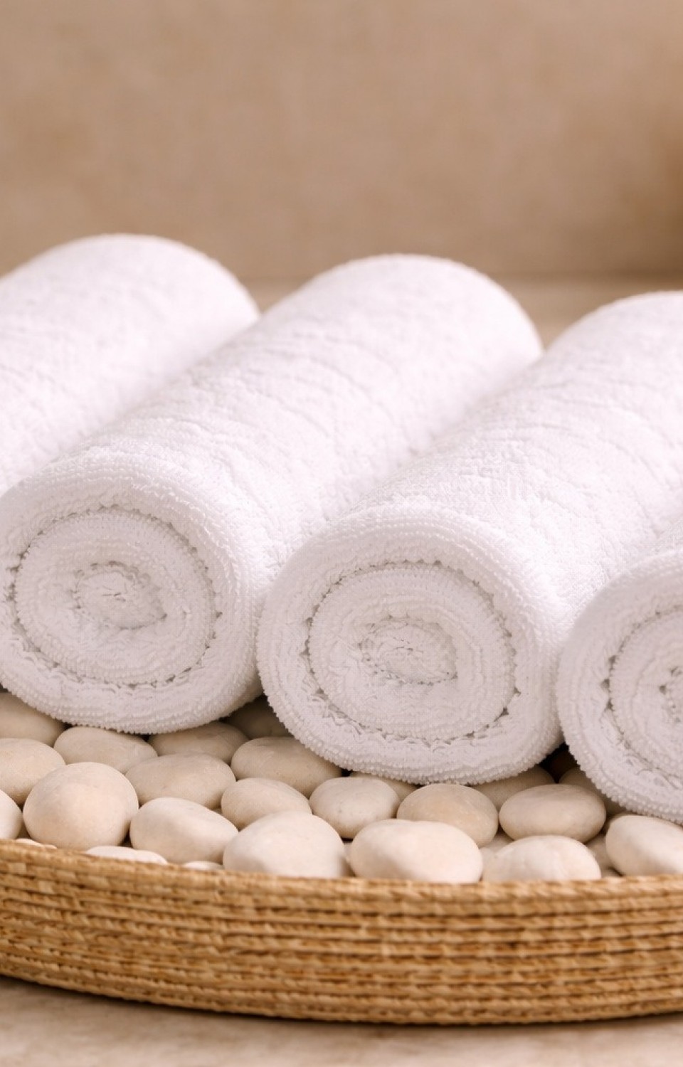 4'lü Bambu 30X50 cm El , Ayak ve Mutfak Havlusu Seti