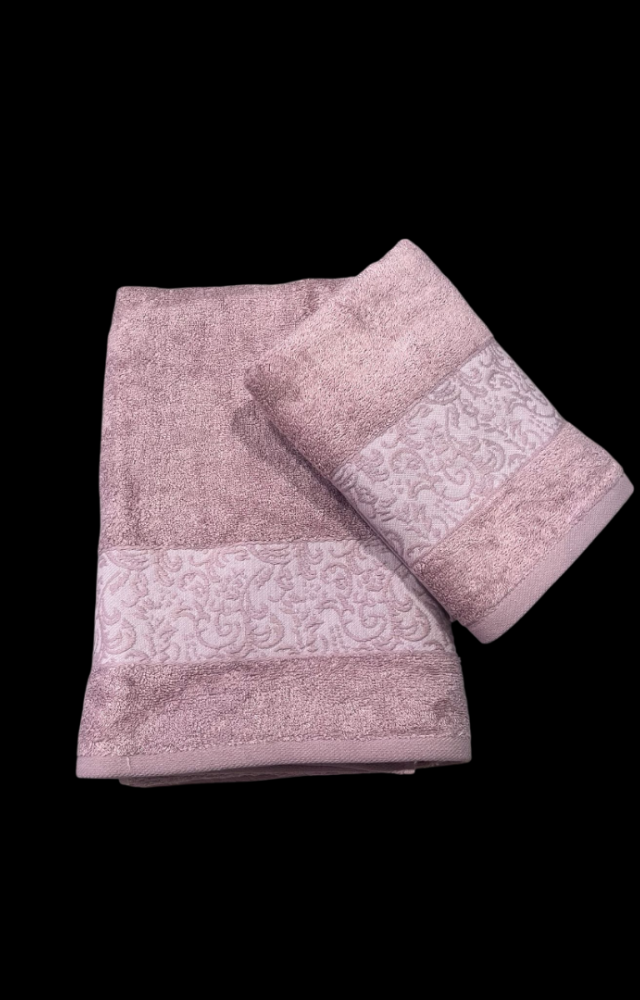 %70 Bambu %30 Pamuk İpinden 1 Adet 50x90cm 1 Adet 70x140cm Kadın Erkek Banyo Havlusu Gül Kurusu