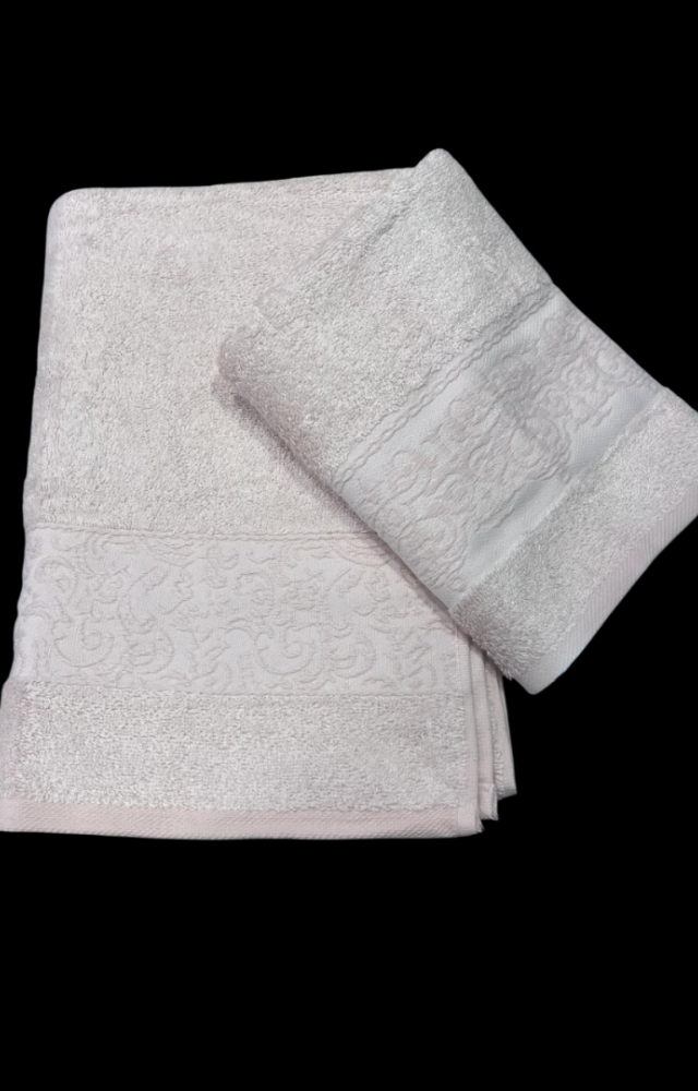 %70 Bambu %30 Pamuk İpinden 1 Adet 50x90cm 1 Adet 70x140cm Kadın Erkek Banyo Havlusu Pudra