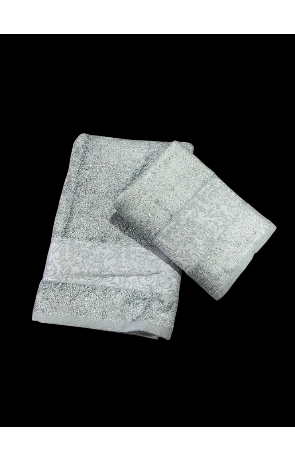 %70 Bambu %30 Pamuk İpinden 1 Adet 50x90cm 1 Adet 70x140cm Kadın Erkek Banyo Havlusu Yeşil