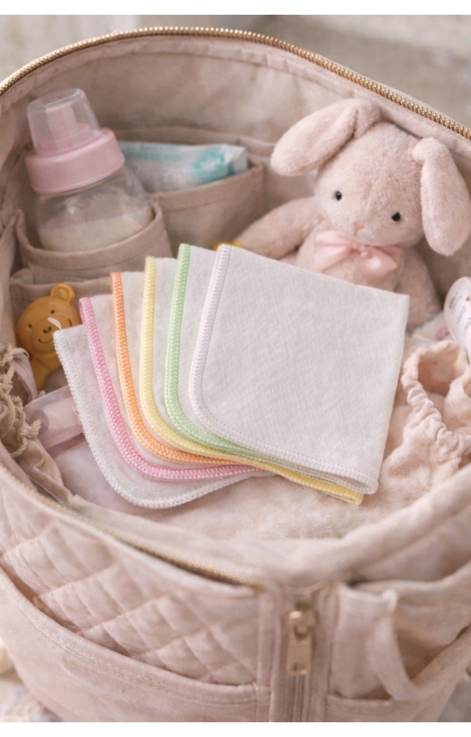 12 Adet %100 Pamuk 24x24 cm Yumuşak Doku Bebek Ağız Bezi 12 Adet %100 Pamuk 24x24 cm Yumuşak Doku Bebek Ağız Bezi