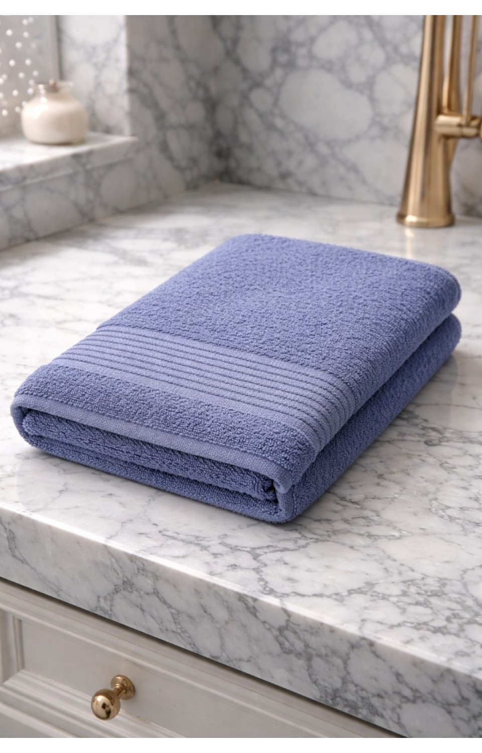 %100 Pamuklu 70x140 cm Düz Renk Banyo Havlusu