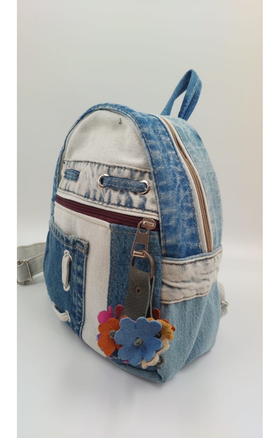 Casual / Retro Özel Tasarım Denim Sırt Çanta 