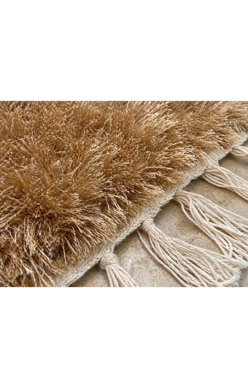 El Dokuma Bambu Viskon Yumuşak İplik 70x140 cm Peluş Halı Paspas Sütlü Kahve El Dokuma Bambu Viskon Yumuşak İplik 70x140 cm Peluş Halı Paspas Sütlü Kahve