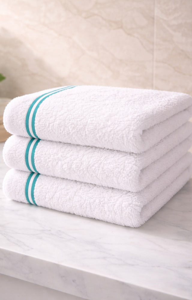 Pamuklu 70x140 cm Banyo Havlusu 