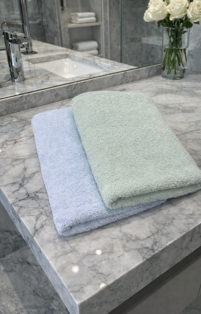 Pamuklu 70x140 cm 2'li Banyo Havlusu