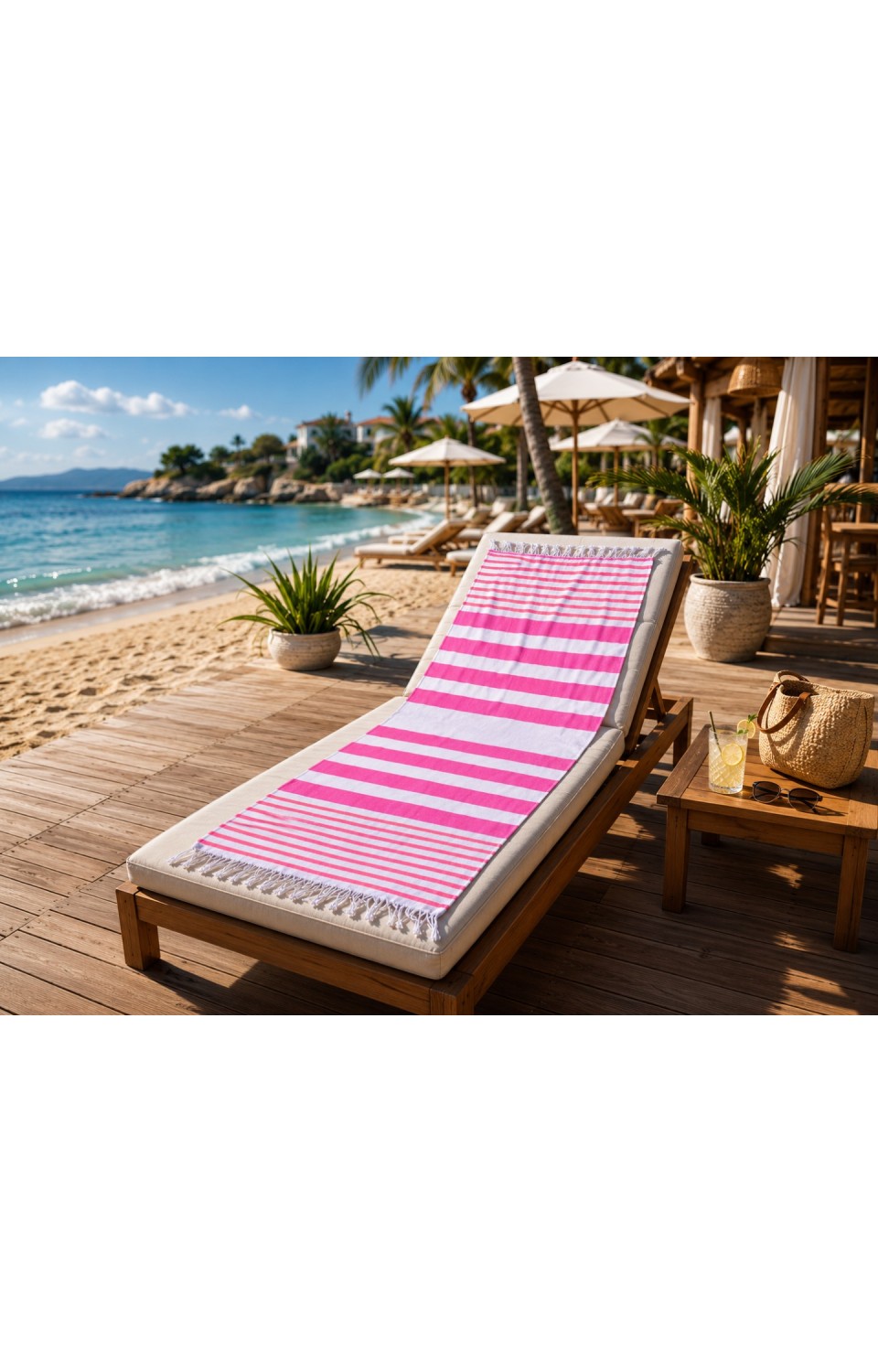 2'li Pamuk 70x120cm ve 70x125 cm Peştemal Plaj Banyo Havlusu 2'li Pamuk 70x120cm ve 70x125 cm Peştemal Plaj Banyo Havlusu