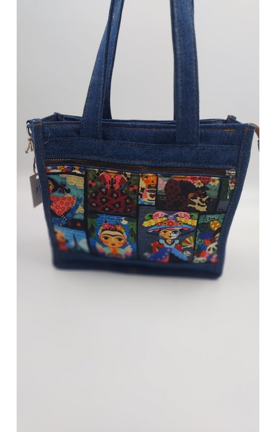 İkonik Özel Tasarım Denim Çanta