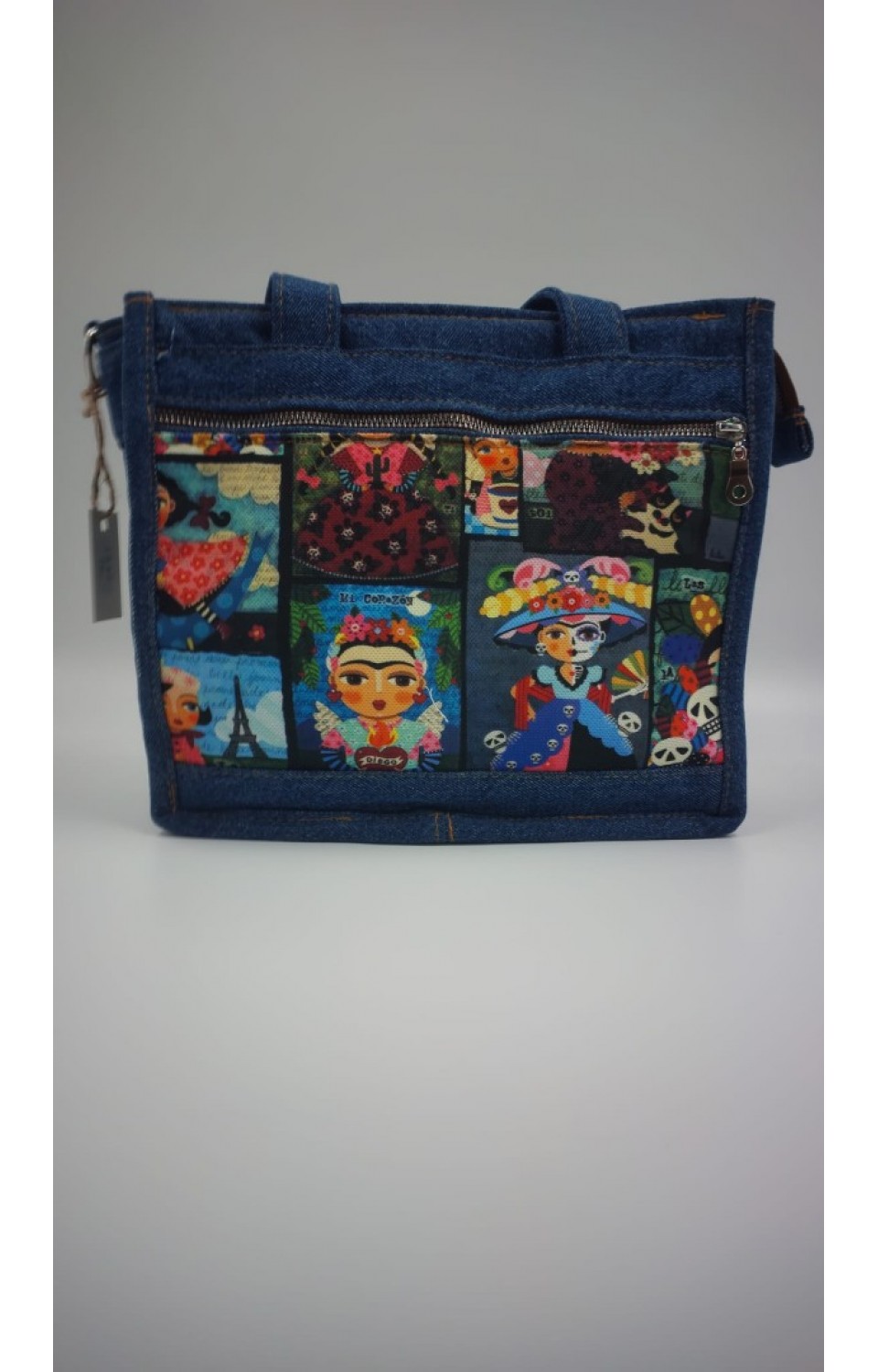 İkonik Özel Tasarım Denim Çanta